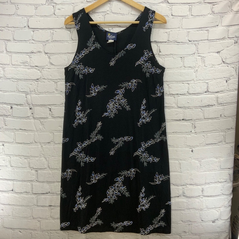 Royal Creations Made in Hawaii Sleeveless Dress Floral Sz‎ L Large